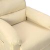 vidaXL Sill&oacute;n elevable tela crema