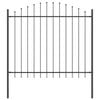 vidaXL Valla de Jard&iacute;n 7 pcs Gris 170 x 190 cm