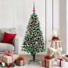 vidaXL Árbol de Navidad artificial Verde 150 cm PVC y Acero y Plástico