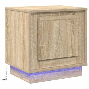 vidaXL Armario de Noche Roble Sonoma 44 x 34,5 x 45 cm