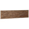 vidaXL Cabecero de Cama Natural Madera de teca maciza