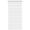 vidaXL Estor Zebra 40,9x100 cm Tejido Ancho 36,7 cm Blanco