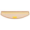 vidaXL Alfombrillas de escalera autoadhesivas 5 uds beige 65x21x4 cm