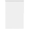 vidaXL Estor Enrollable Opaco Blanco 145x230 cm Tela Ancho 141,6cm
