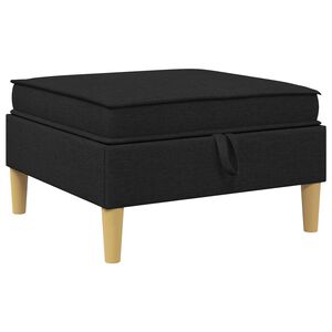 vidaXL Sof&aacute; con almacenamiento Tela