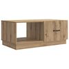vidaXL Mesa de Caf&eacute; Roble artisan 90 x 50 x 37 cm Madera de Ingenier&iacute;a