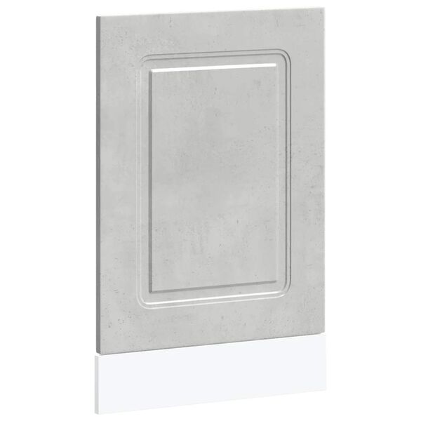 vidaXL Panel para lavavajillas&nbsp;Kalmar&nbsp;gris hormig&oacute;n&nbsp;45x1,5x67 cm