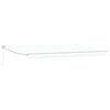 vidaXL Toldo retr&aacute;ctil Blanco 500 x 300 x 165 cm