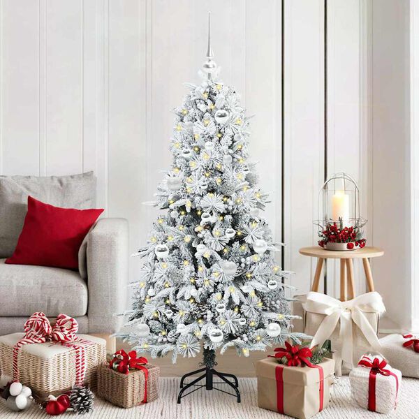 vidaXL &Aacute;rbol de Navidad artificial con ramas articuladas 150 cm
