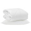 vidaXL Edred&oacute;n para todas las estaciones 2 uds. Blanco Microfibra