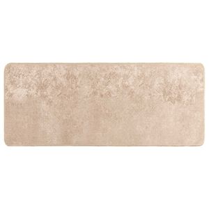 vidaXL Pasillo de alfombra MARSA Beige 50 x 100 cm Poli&eacute;ster y PVC