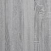 vidaXL Mesa alta bar con almacenaje madera gris Sonoma 60x60x102 cm