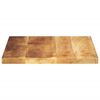 vidaXL Tablero de mesa cuadrado madera maciza de mango 60x60x2,5 cm