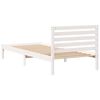 vidaXL Estructura de cama 90 x 210 cm Madera de pino macizo