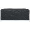 vidaXL Funda para muebles Liso Negro 250 x 210 x 90 cm 210D