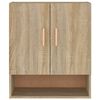 vidaXL Armario de pared madera contrachapada roble sonoma 60x31x70 cm