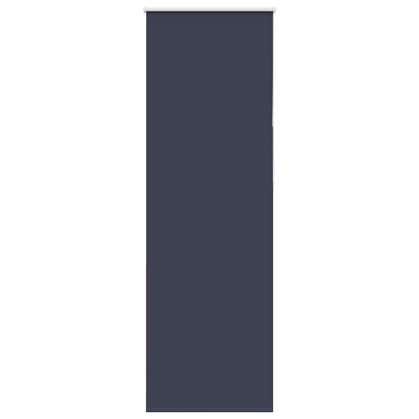 vidaXL Estor Enrollable Opaco marino 80x230 cm Tela Ancho 75,7 cm