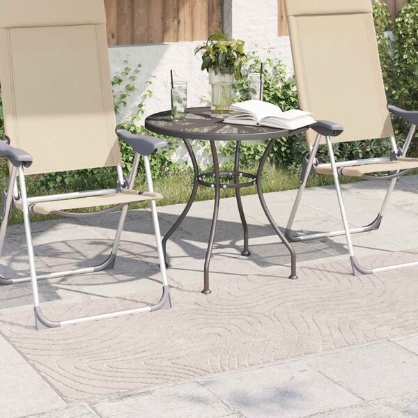 vidaXL Alfombras de &aacute;rea PALMERAS Beige 200 x 80 cm Poli&eacute;ster