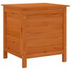 vidaXL Arc&oacute;n de jard&iacute;n madera maciza abeto marr&oacute;n 50x49x56,5 cm