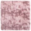 vidaXL Alfombra de pelo largo NAVARRA rosa polvoriento 240x240 cm