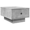 vidaXL Mesa de centro madera de ingenier&iacute;a gris hormig&oacute;n 60x45x31 cm