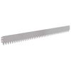 vidaXL Borde de C&eacute;sped 50 uds. 103 x 10 cm Acero Plateado