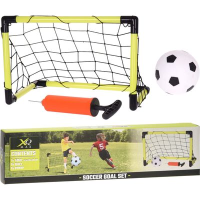 XQ Max Juego de portería de fútbol de juguete grande 90x45x64,3 cm