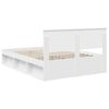 vidaXL Estructura de cama 140 x 200 cm Madera de pino macizo