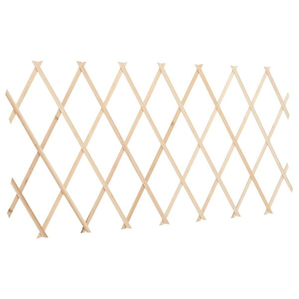 vidaXL Vallas enrejadas 5 uds madera de abeto 180x60 cm