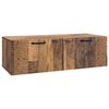 vidaXL Mueble para TV de pared Madera envejecida 98 x 41 x 30 cm
