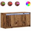 vidaXL Mueble de TV 100 x 34 x 50 cm Madera envejecida