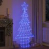 vidaXL &Aacute;rbol de Navidad con 240 LED Azul 180 cm Acr&iacute;lico