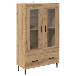 vidaXL Alacena Roble artesanal 69,5 x 31 x 115 cm Madera contrachapada