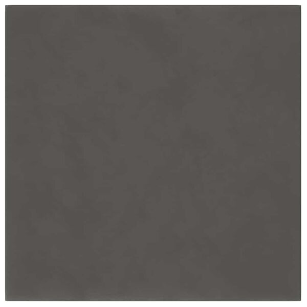 vidaXL Paneles de pared 12 uds terciopelo gris oscuro 30x30 cm 1,08 m&sup2;