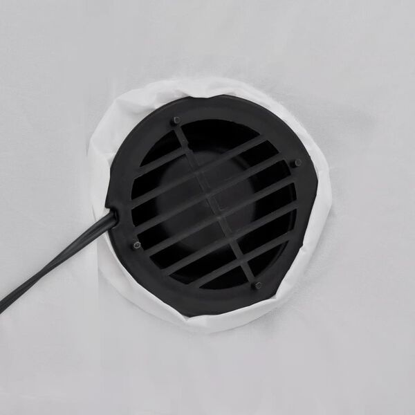 vidaXL Muñeco de nieve inflable 240 cm