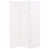 vidaXL Biombo plegable 3 paneles estilo japon&eacute;s 120x170 cm blanco