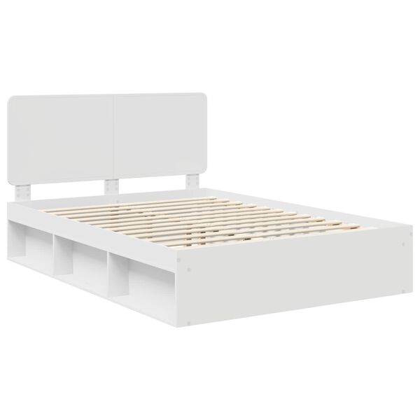 vidaXL Estructura de cama 160 x 200 cm Madera de pino macizo