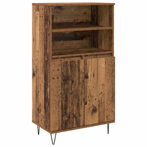 vidaXL Alacena Marr&oacute;n 60 x 36 x 110 cm Madera contrachapada