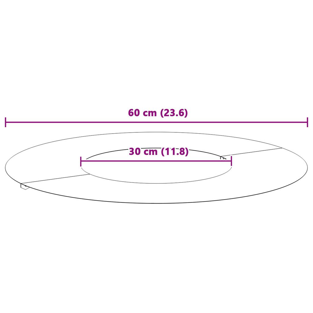 vidaXL Macetas de Plástico Negro Plástico Mediano Apilable