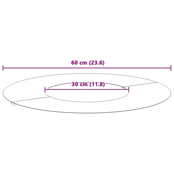 vidaXL Macetas de Plástico Negro Plástico Mediano Apilable