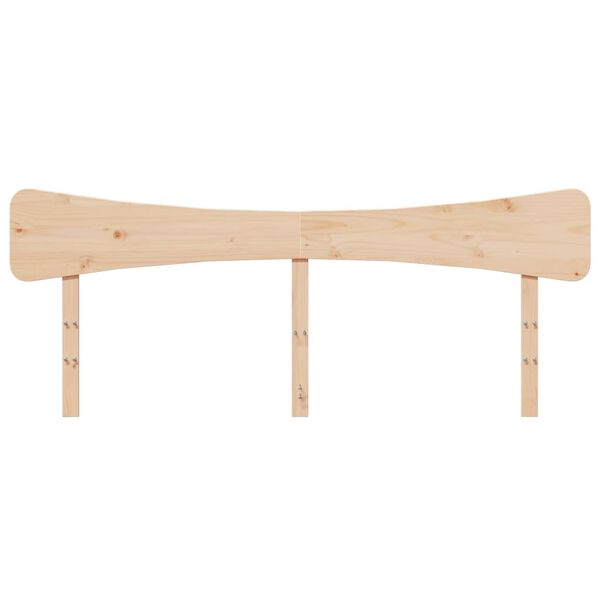 vidaXL Cabecero de madera maciza de pino 200 cm