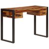 vidaXL Escritorio con 2 cajones madera maciza de acacia 110x50x77 cm