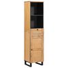 vidaXL Mueble de Cuarto de Ba&ntilde;o con estante Marr&oacute;n 38 x 33 x 160 cm