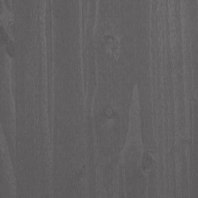 vidaXL Armario HAMAR madera maciza de pino gris claro 99x45x137 cm