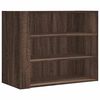 vidaXL Armario de pared madera de ingenier&iacute;a marr&oacute;n roble 75x35x60 cm