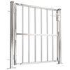 vidaXL Puerta de jard&iacute;n 100x95 cm de acero inoxidable