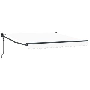 vidaXL Toldo Retráctil 350 x 250 cm Poliéster y Aluminio