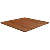 vidaXL Tablero de mesa cuadrada madera roble marrón oscuro 70x70x1,5cm