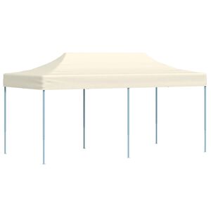 vidaXL Carpa de Fiesta Crema 291 x 580 x 315 cm Tela Oxford