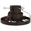 vidaXL Soporte para &Aacute;rbol de Navidad Cobre antiguo 40 x 40 x 20.5 cm